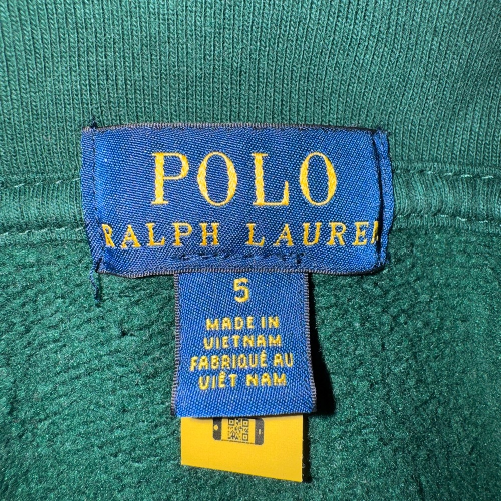Polo by Ralph Lauren Kids Green Plaid Tartan Matching Set - Picture 5 of 5
